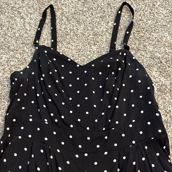 Torrid Polka Dot Jumpsuit - Picture 2 of 3